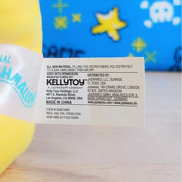 Squishmallow The Little Mermaid Flounder 10" UltraSoft Stuffed Disney Toy Plush - Picture 4 of 6